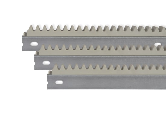 Portões Automáticos Peças Cremalheira Para Portão Automático - CREMALHEIRA MAX 1,5 m - AÇO ZINC. MULT. GOMO CINZA